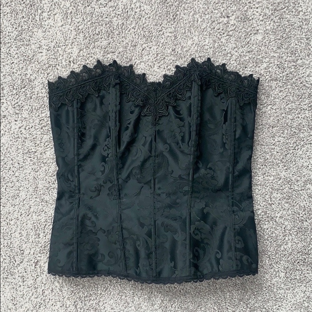 Black Sweetheart Corset